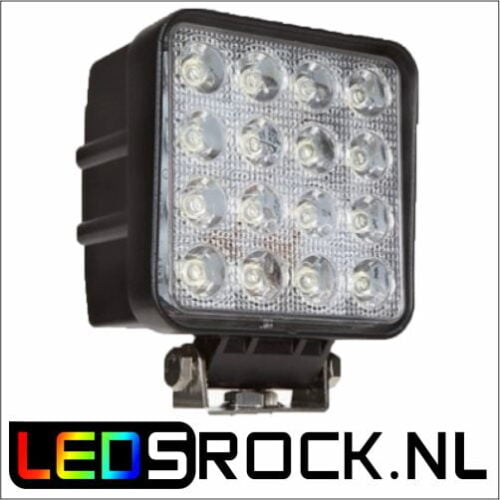 48 watt led werklamp 12-24v ledsrock.nl