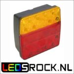 LED Achterlicht 12 volt vierkant ledsrock.nl