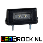 led kentekenverlichting opbouw zwart 12-24v