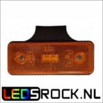 led markeringslicht oranje met haakse beugel 2 leds ledsrock.nl