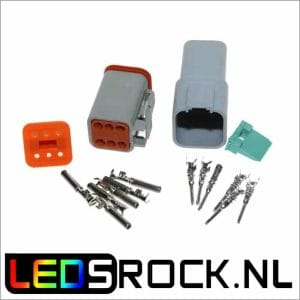 Deutsch DT connector 6 polig