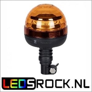 LED zwaailamp met steekvoet laag