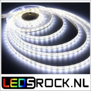 led strip 2835 126/m koel wit IP681 meter 24v