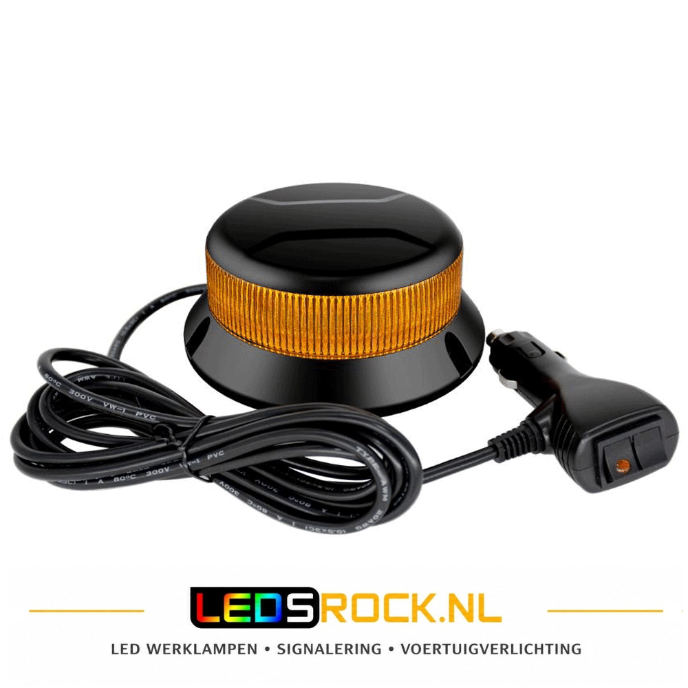 Led magneet zwaailamp AMBER Orion